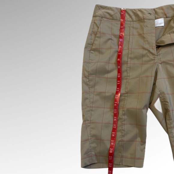 EP PRO From Afar Tan/Salmon Stretch Golf Shorts - Picture 3 of 7